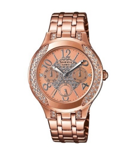ساعت مچی عقربه ای زنانه کاسیو CASIO SHE-3803PG-9AUDR For Women