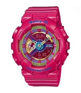 ساعت مچی عقربه ای زنانه کاسیو Casio Baby-G BA-112-4ADR For Women