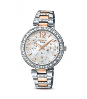 ساعت مچی عقربه ای زنانه کاسیو Casio SHE-3043SG-7AUDRFor Women