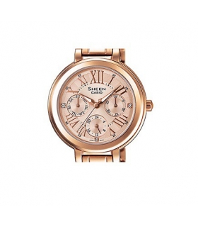 ساعت مچی عقربه ای زنانه کاسیو Casio SHE-3034PG-9AUDR For Women