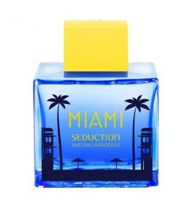 عطر و ادکلن مردانه آنتونیو باندراس میامی سداکشن بلو ادوتویلت Antonio Banderas Miami Seduction Blue EDT for Men
