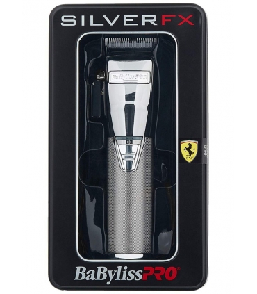 ماشین اصلاح سر بابیلیس پرو کلیپر سیلور اف ایکس متال لیتیوم BabylissPro SilverFX Metal Lithium Clipper