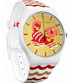 ساعت مچی عقربه ای زنانه و مردانه سواچ Swatch SUOZ266