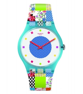 ساعت مچی عقربه ای زنانه سواچ Swatch SUOS108