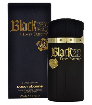 عطرمردانه پاکو رابان بلک ایکس اس لکسس اکستریم  Paco Rabanne Black XS LExces Extreme Eau De Toilette For Men