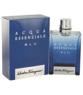 عطر مردانه سالواتور فراگامو آکوآ اسنزیال بلو Salvatore Ferragamo Essenziale Acqua Blu Eau De Parfum For Men