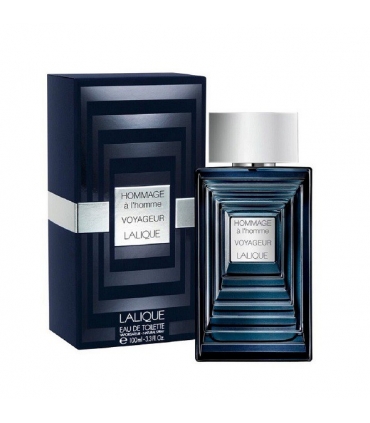 عطرمردانه لالیک هومج ال هوم  وویاژر  Lalique Hommage Al Homme Voyageur Eau De Toilette For Men