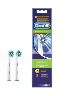 سری مسواک اورال-بی کراس اکشن Oral-B cross action 2 pcs Electric Toothbrush Heads