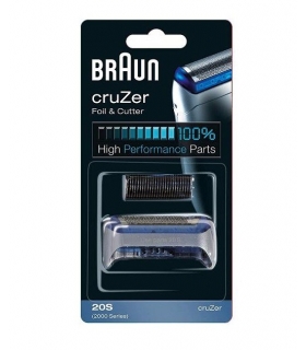 تیغه و توری ماشین ریش تراش براون کروزر Braun 20S Foil & Cutter Replacement Head