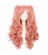 کلاه گیس مپ آف بیوتی دخترانه بلند مدل دو گوشی MapofBeauty Long Curly Clip on Ponytails Wig
