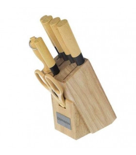 ست 8 پارچه چاقوی آشپزخانه شیمازو Shimazou 001 Knife Set 8 Pcs