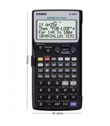 ماشین حساب مهندسی کاسیو Casio FX-5800P Calculator