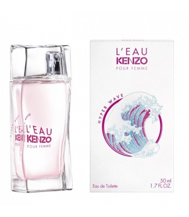 عطر و ادکلن زنانه کنزو لئو کنزو پور فم هایپر ویو ادوتویلت Kenzo L'Eau Kenzo Pour Femme Hyper Wave EDT for women