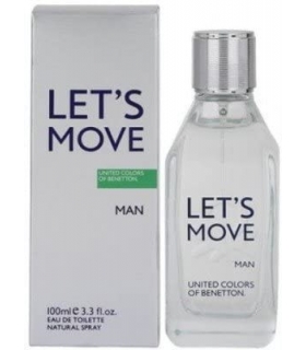 عطر مردانه بنتون لتس موو Benetton Let`s Move for men 