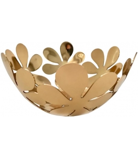 ظرف میوه خوری فلزی گلی Fruit dish