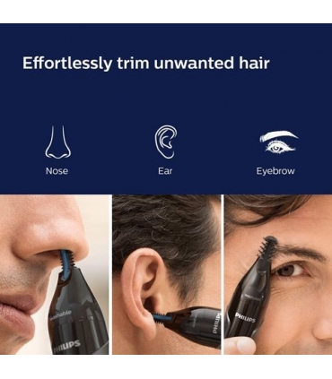 موزن گوش بینی و ابرو فیلیپس Philips NT3650 Nose, Ear And Eyebrow Trimmer