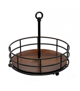 سبد گرد دسته دار پذیرایی Fruit dish