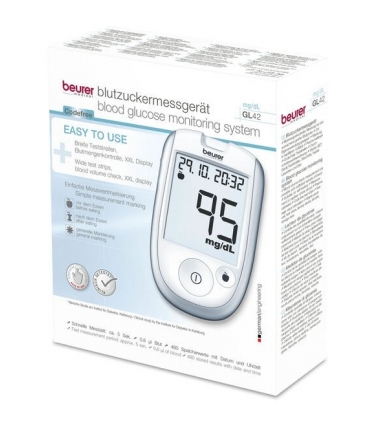 دستگاه تست قند خون بیورر مدل Beurer GL42 Blood Sugar Meter
