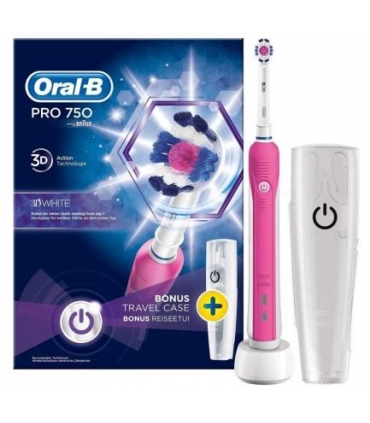 مسواک برقی اورال بی Oral-B PRO 750 3D White Electric Toothbrush