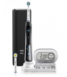مسواک برقی اورال بی بلوتوث دار Oral-B SmartSeries Black Pro 7000 Bluetooth