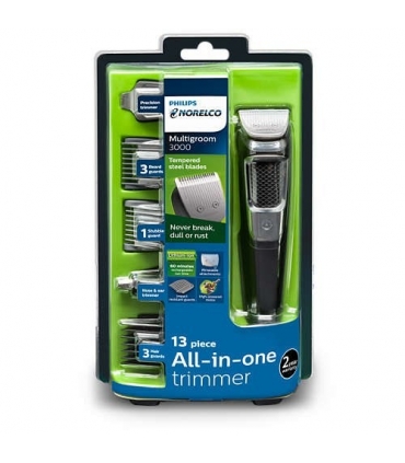 ماشین اصلاح چند منظوره سر و صورت فیلیپس Philips MG3750/60 Norelco Multigroom 3000 multipurpose trimmer
