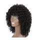 کلاه گیس زنانه زینران فر و چتری متوسط مشکی xinran black Medium curly afro wig for women