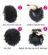 کلاه گیس زنانه زینران فر و چتری متوسط مشکی xinran black Medium curly afro wig for women