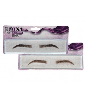 ابروی مصنوعی یونا سه بعدی با تار موی طبیعی (پروتز ابرو) Uona Artificial Eyebrows U9