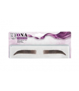 ابروی مصنوعی یونا سه بعدی با تار موی طبیعی (پروتز ابرو) Uona Artificial Eyebrows U12