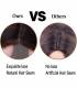 کلاه گیس زنانه بلند لخت هایلایت دار AISI HAIR Brown Mixed Blonde Long Straight Natural Wig