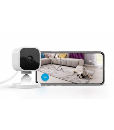 پیجر و دوربین امنیتی کودک بی لینک مینی Blink Mini Compact indoor plug-in smart security camera