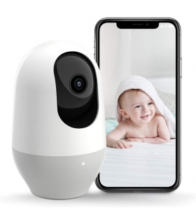 پیجر و دوربین امنیتی کودک نویی بیبی وای فای Nooie Baby Monitor WiFi Home Security Camera