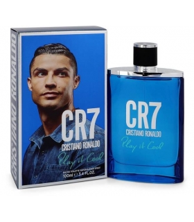 عطر و ادکلن مردانه کریستین رونالدو سی آر سون پلی ایت کول آبی ادوتویلت Cristiano Ronaldo CR7 Play It Cool EDT for men