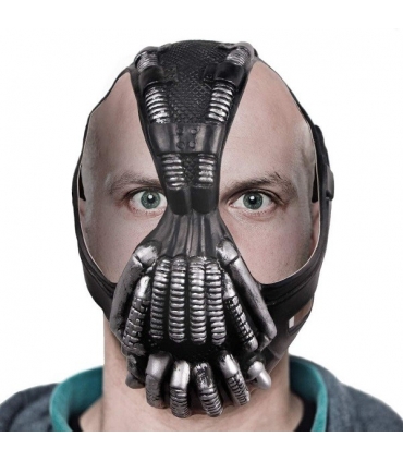 ماسک صورت بین شوالیه تاریکی لاتکس Waylike Scary Dark Horror Mask For Halloween Horror Costume Ball Latex Knight bane Masks