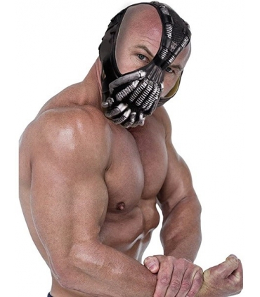 ماسک صورت بین شوالیه تاریکی لاتکس Waylike Scary Dark Horror Mask For Halloween Horror Costume Ball Latex Knight bane Masks