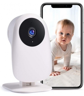 پیجر و دوربین امنیتی خانگی کودک نویی بیبی Nooie Baby Monitor with Camera and Audio 1080P Night Vision Motion and Sound Detection