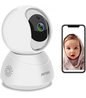 پیجر و دوربین امنیتی کودک پیتمی Peteme 1080P WiFi Baby Monitor with Camera