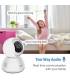 پیجر و دوربین امنیتی کودک پیتمی Peteme 1080P WiFi Baby Monitor with Camera