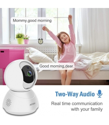 پیجر و دوربین امنیتی کودک پیتمی Peteme 1080P WiFi Baby Monitor with Camera