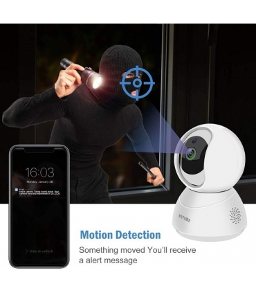 پیجر و دوربین امنیتی کودک پیتمی Peteme 1080P WiFi Baby Monitor with Camera