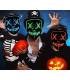 ماسک صورت پاپ ترند چشم ضربدری چراغ دار سه حالته Poptrend Halloween Mask LED Light up Mask