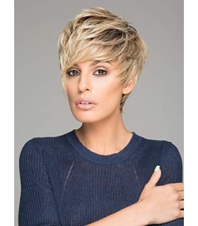 کلاه گیس زنانه بی اس دی کوتاه BeiSD Mix Brown Blonde Wig for Women