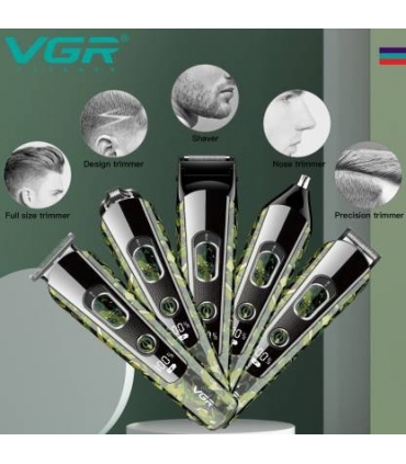 ست ماشین اصلاح سر و صورت و بدن وی جی آر VGR V-102 Hair Clipper Grooming Kit