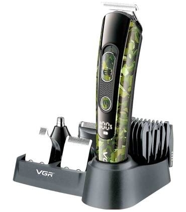 ست ماشین اصلاح سر و صورت و بدن وی جی آر VGR V-102 Hair Clipper Grooming Kit