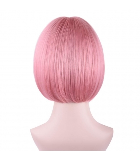 کلاه گیس مصنوعی زنانه رییکو مدل مصری سایز متوسط رنگ صورتی REECHO Wig for Women Princess Pink