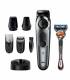 ماشین اصلاح سر و صورت بروان تریمر بدون سیم/ شارژی همراه خود تراش ژیلت Braun BT7240