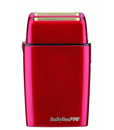 شیور بابیلیس پرو فویلی دوتایی قرمز BaBylissPRO 02 Barberology Cordless Metal Double Foil Shaver
