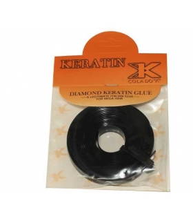 چسب رولی اکستنشن کراتین دایموند کراتین ماندگاری بالا رنگبندی متنوع diamond keratin glue