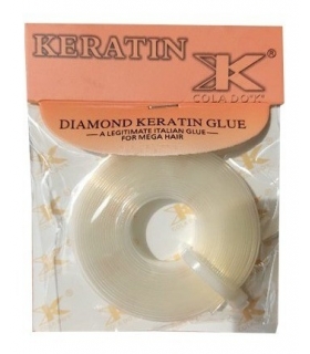 چسب رولی اکستنشن کراتین دایموند کراتین ماندگاری بالا رنگبندی متنوع diamond keratin glue