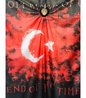 پیش بند آرایشگری طرح پرچم ترکیه hairdressing apron Turkish flag
